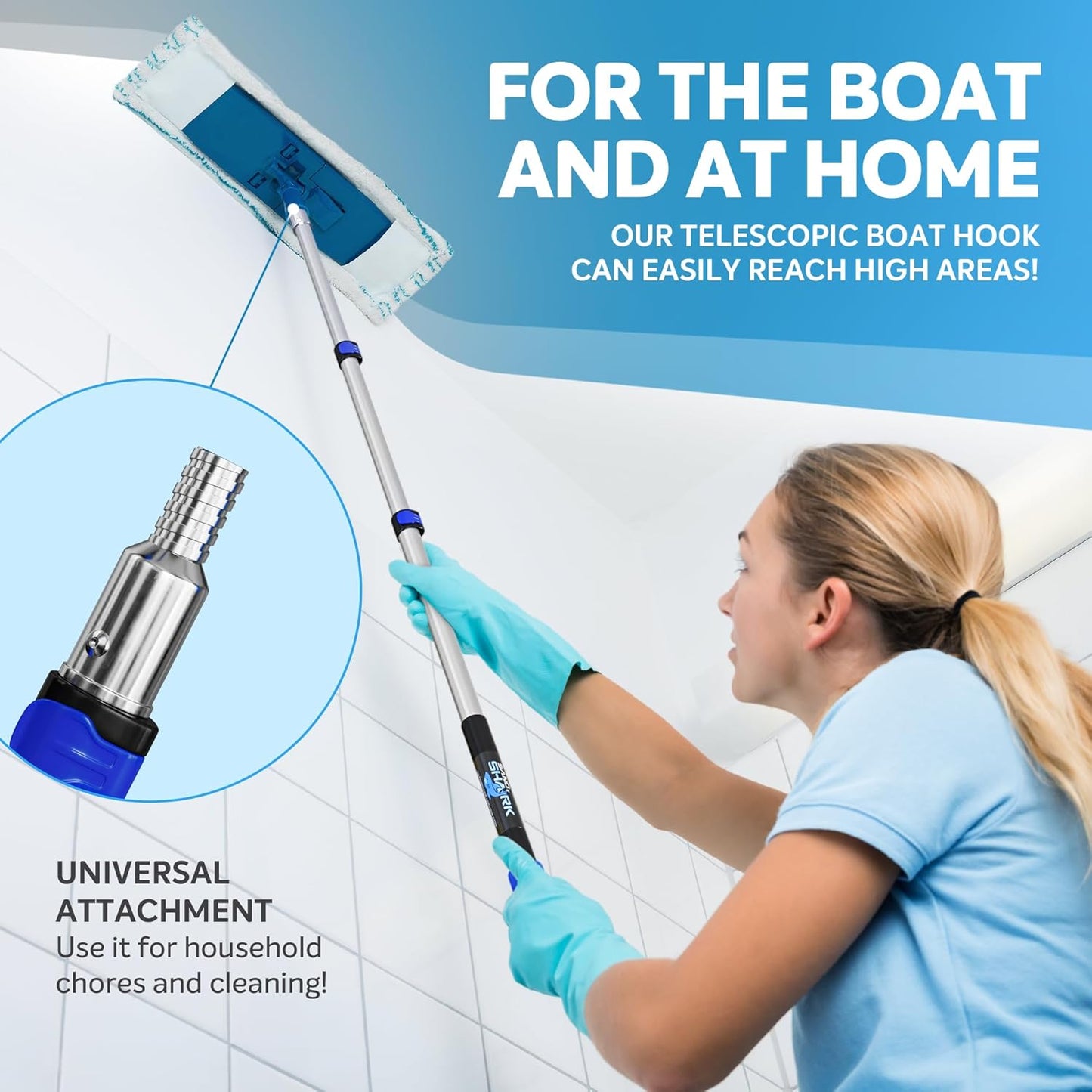 Boat Hook Extension Pole – The Ultimate Tool for Boats, Jet Skis, and Pontoons