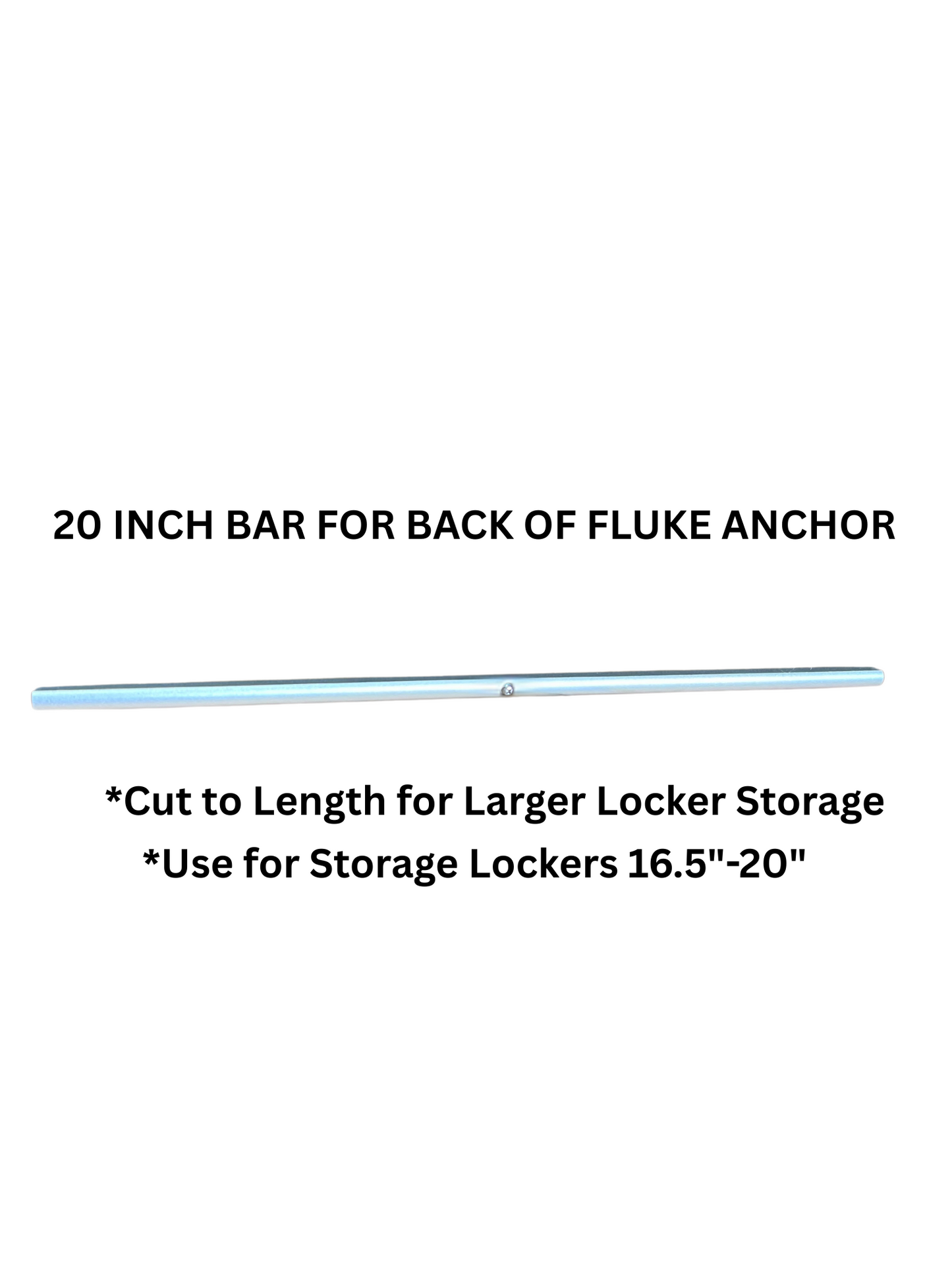 Fluke Anchor by Sandshark – Premium Anchor for Boats & Pontoons