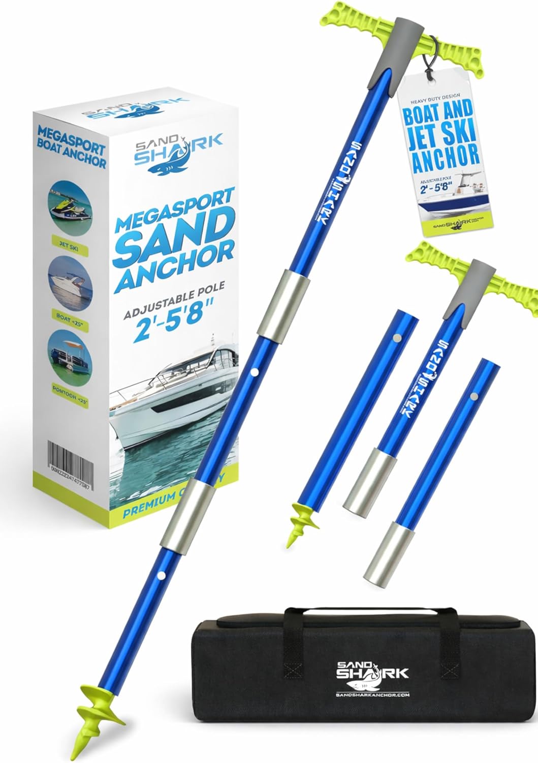 Mega Sport Anchor – Heavy-Duty Anchor for Boats & Pontoons