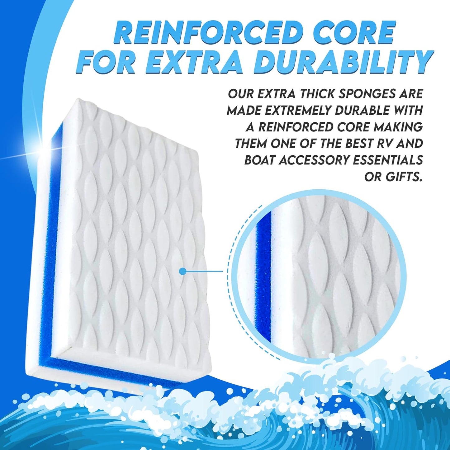 Boat Erasers – The Ultimate Cleaning Solution for Boats, Jet Skis, and Pontoons (3 PK)