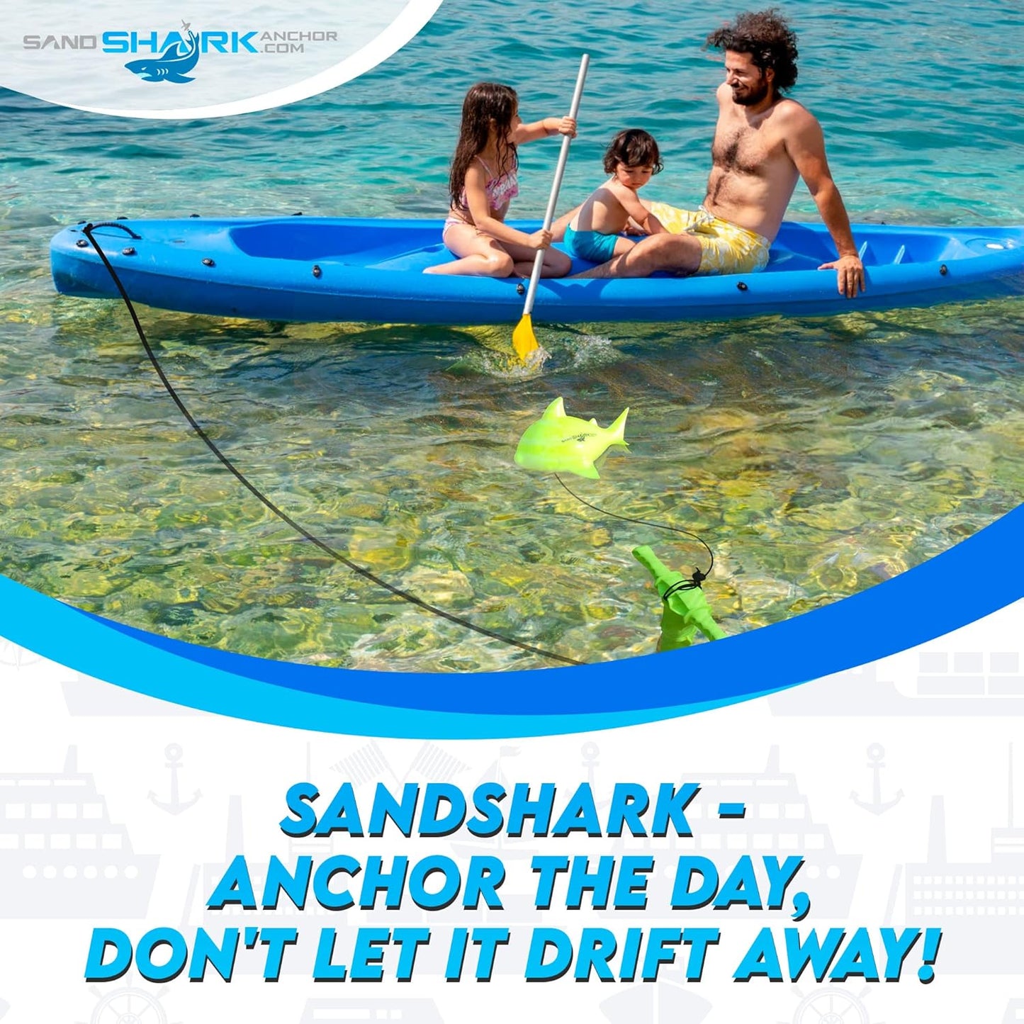 SandShark Marker Buoy – Essential For Anchor Safety & Visibility