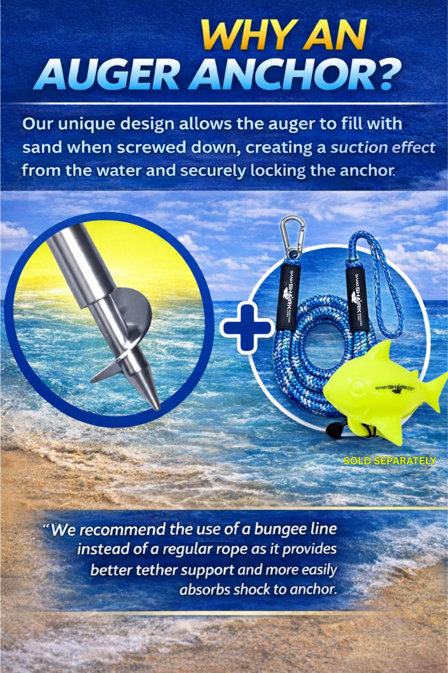 PWC Anchor by Sandshark – The Ultimate Anchor for Jet Skis & Personal Watercraft
